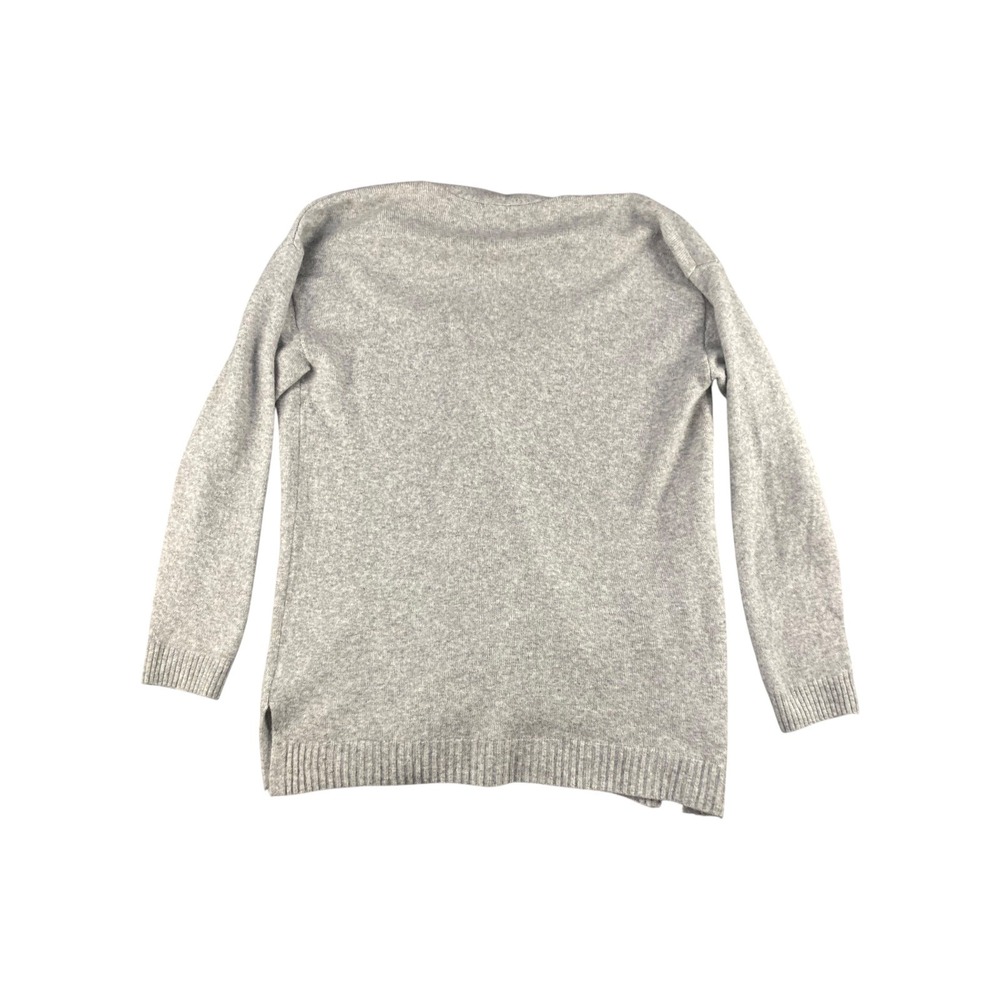 Talbots Light Gray Button-Front Long Cardigan - Picture 6 of 6
